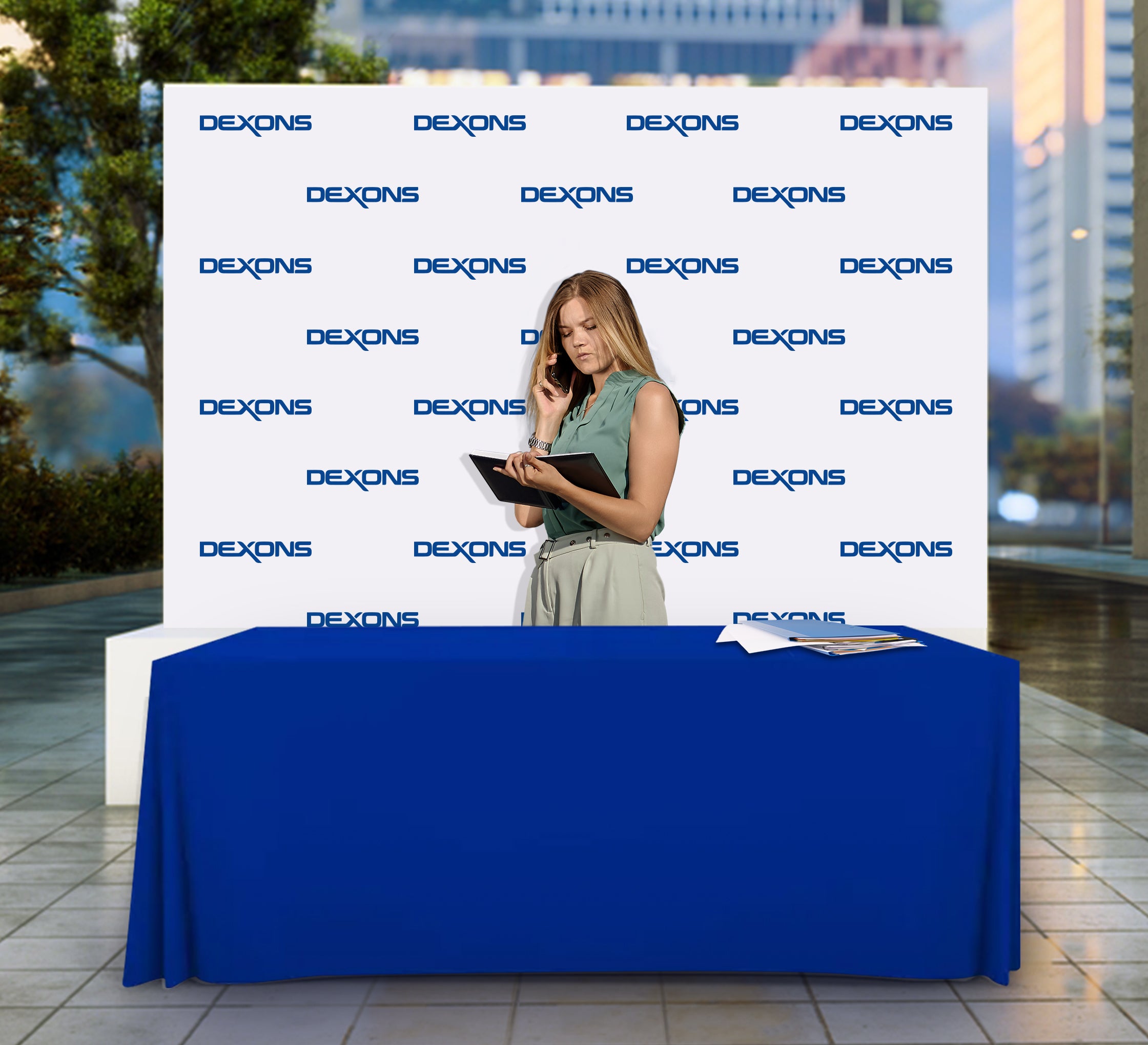 Single Color Table Covers & Throws