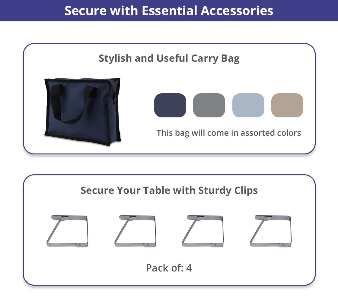 Single Color Table Covers & Throws