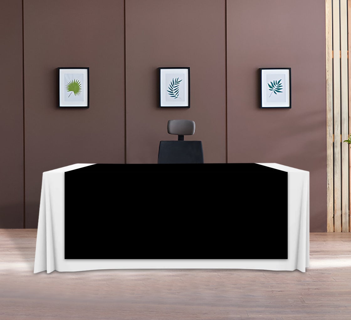 5' x 6' Table Runners - Black