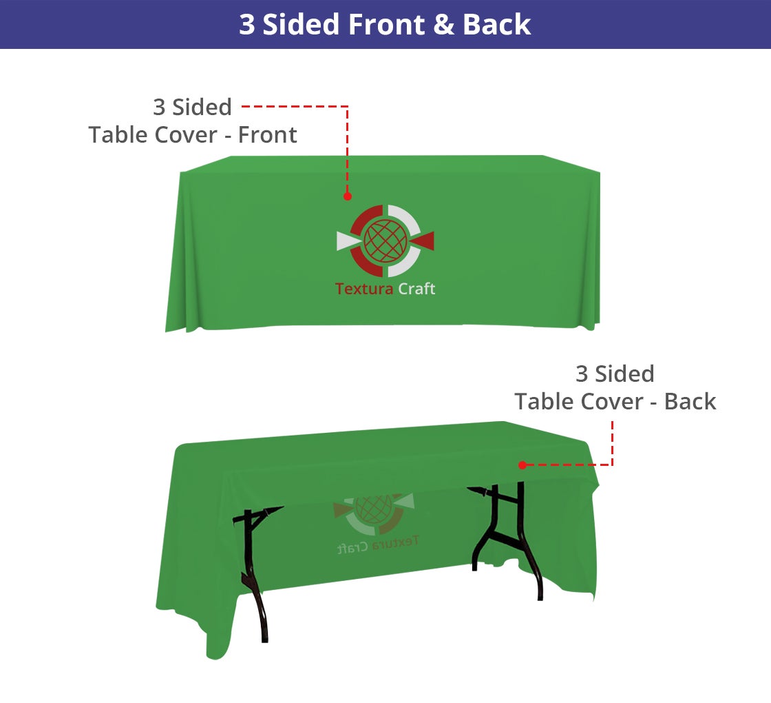 Premium Full Color Table Covers & Throws
