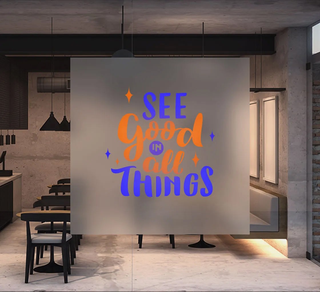 Printed Frosted Decals