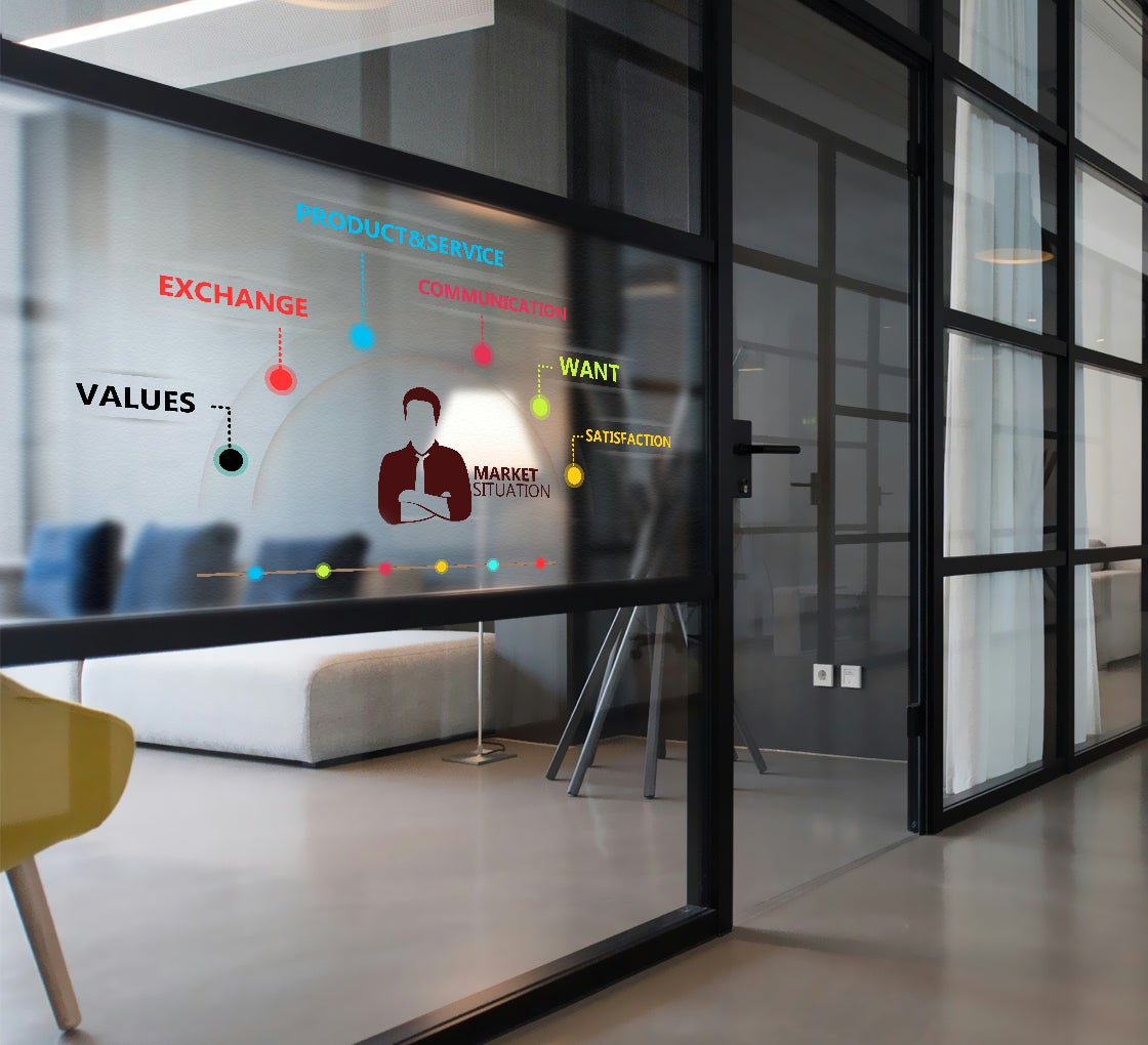 Front Adhesive Die-Cut Frosted Decals