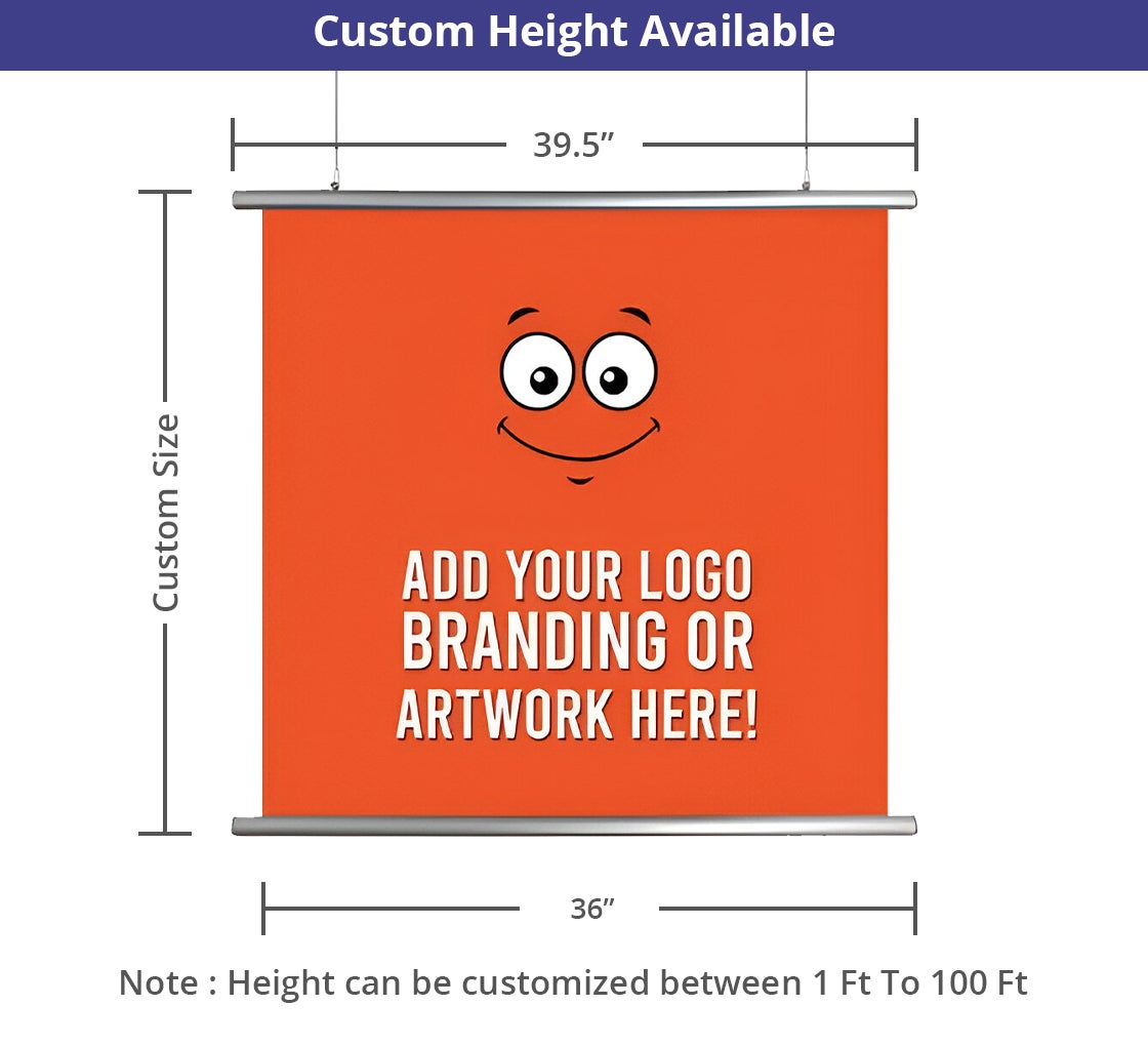Hanging Clamp Bar Banners