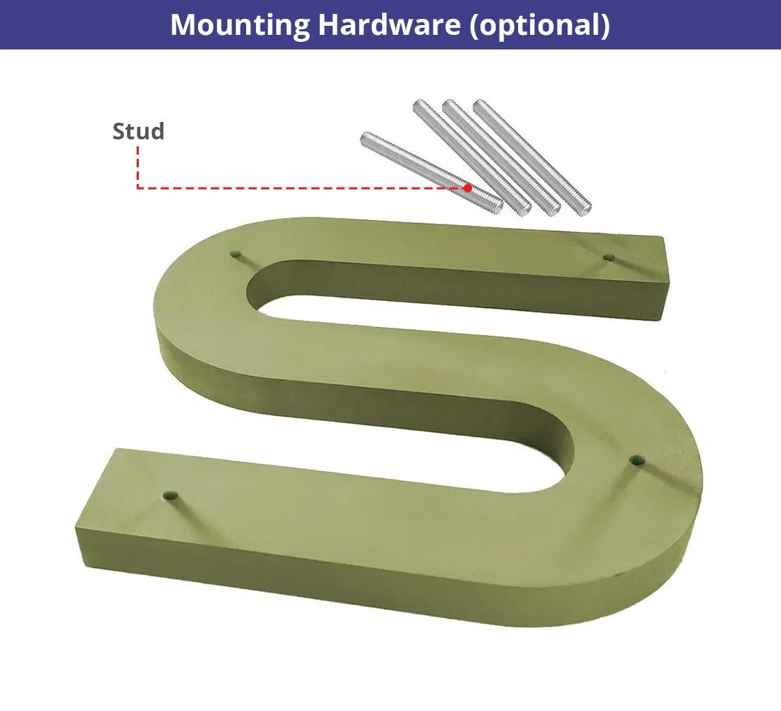 MDF Letters and Numbers