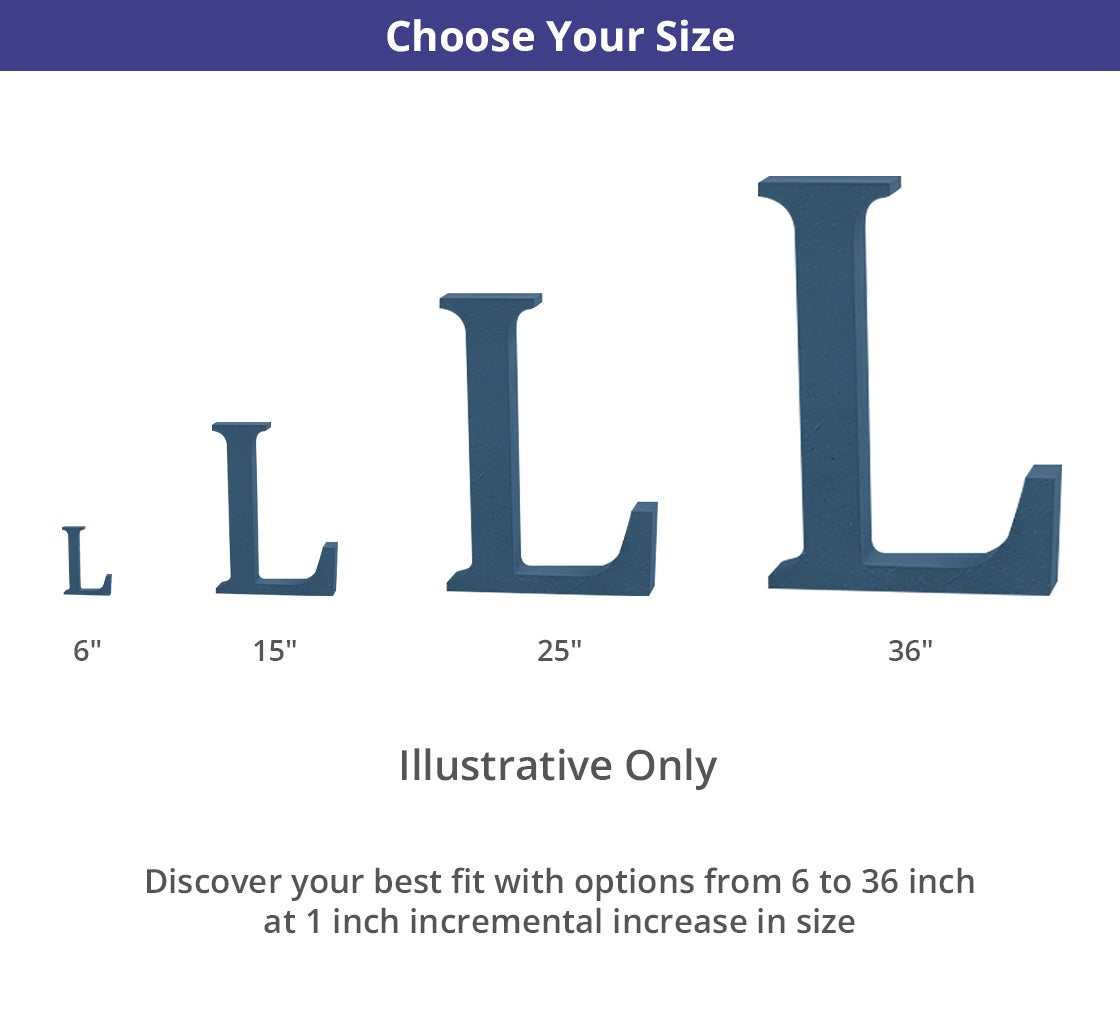 MDF Letters and Numbers