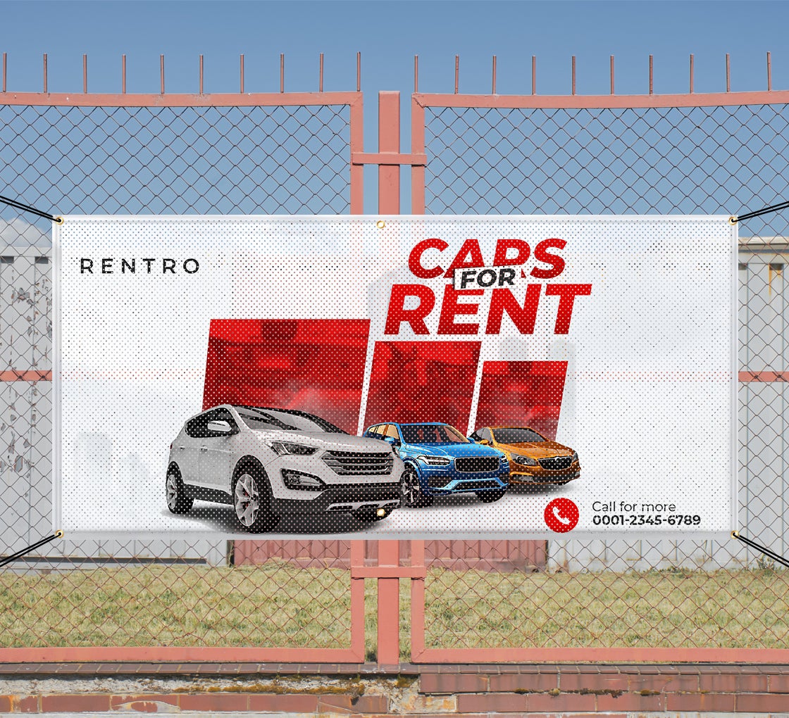 Fabric Mesh Banners