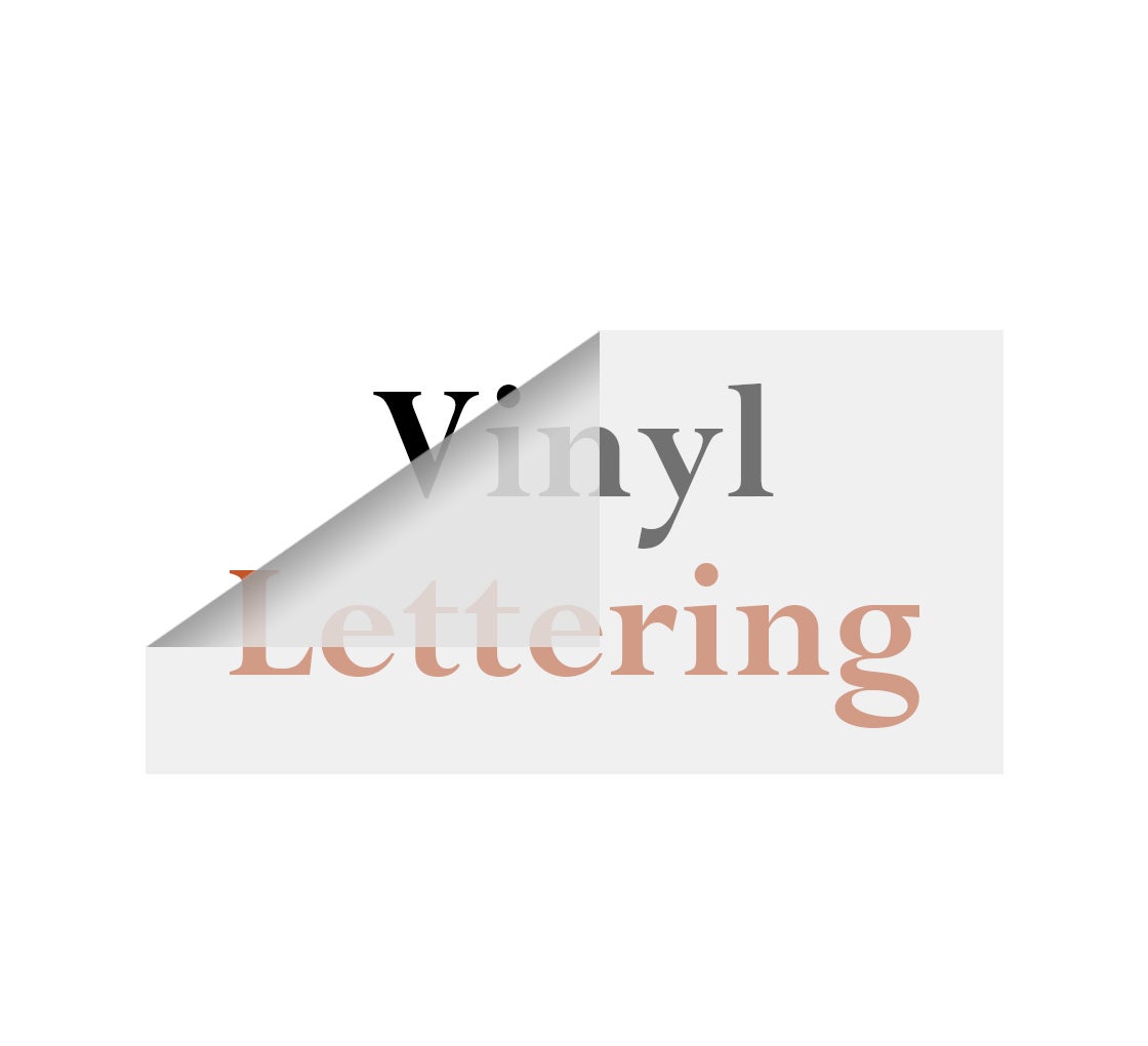 Vinyl Lettering