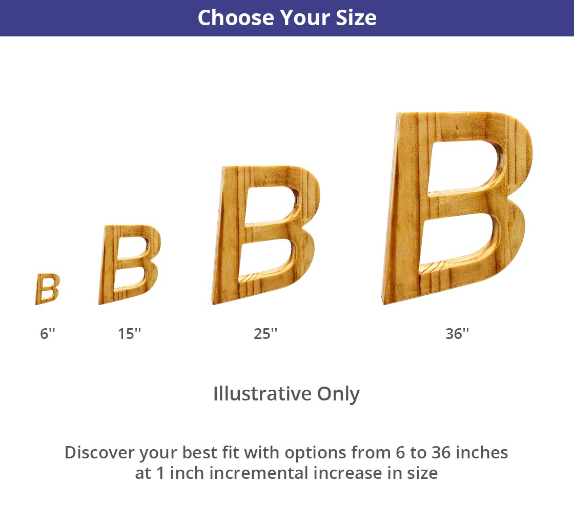 Pinewood Letters and Numbers