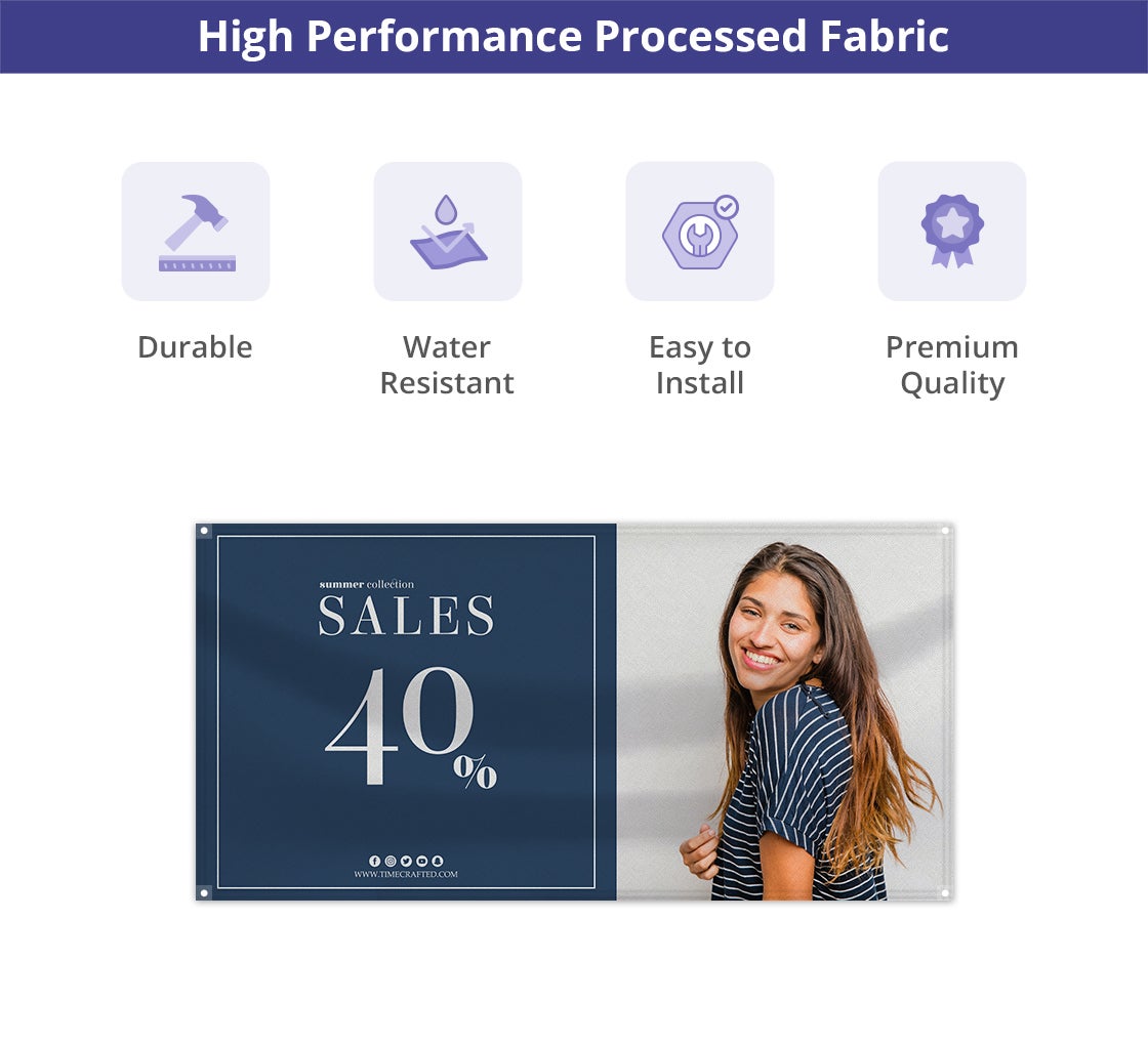 Processed Fabric Banners
