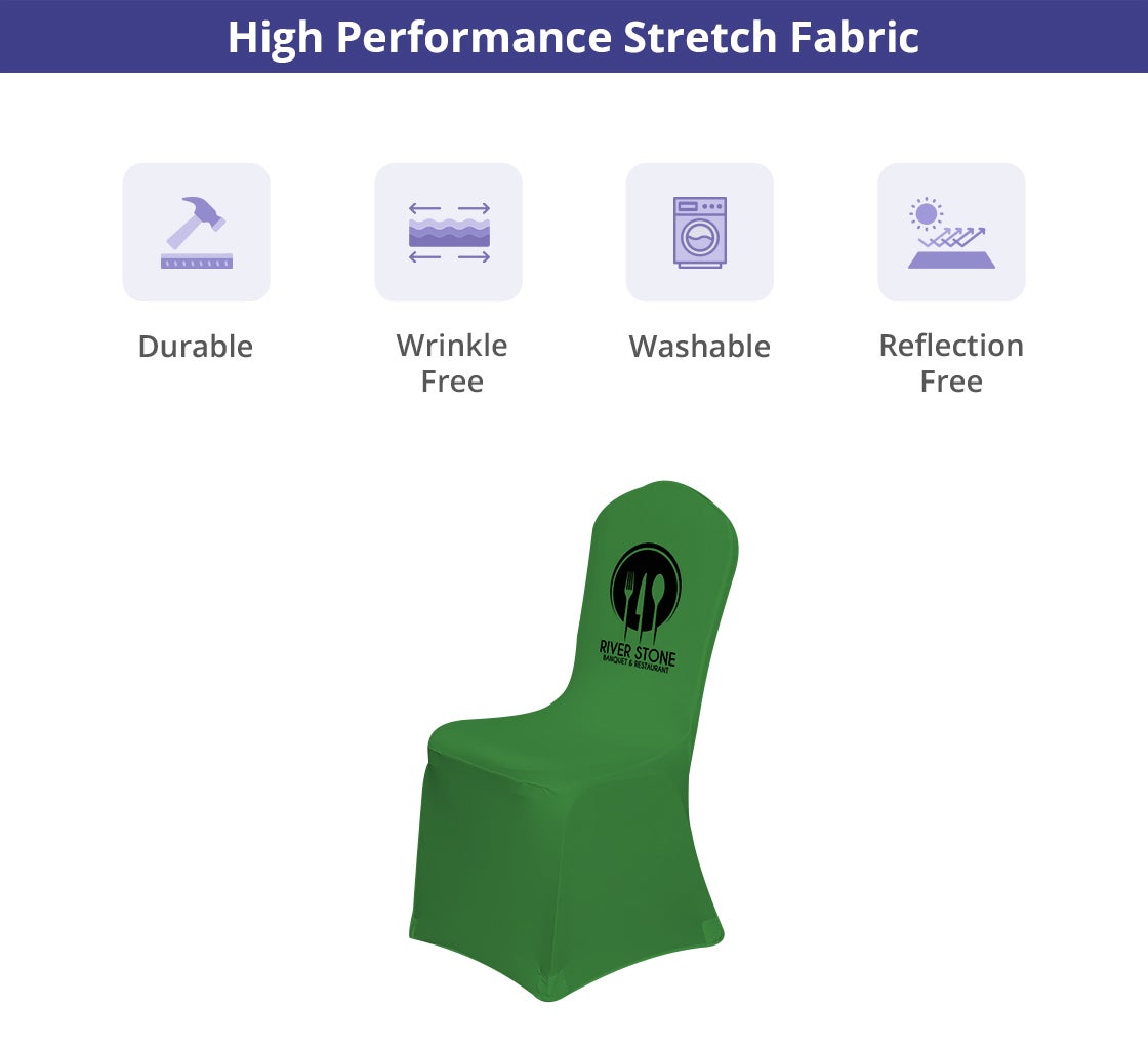 Stretched Banquet Chair Covers 