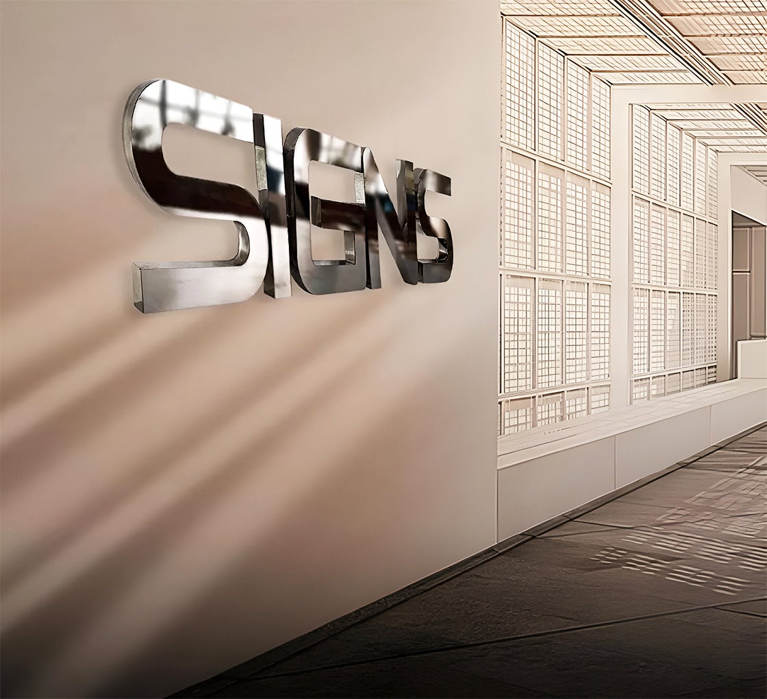 Stainless Steel Letters and Numbers