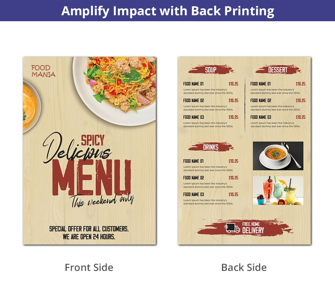 Take-Out Menus