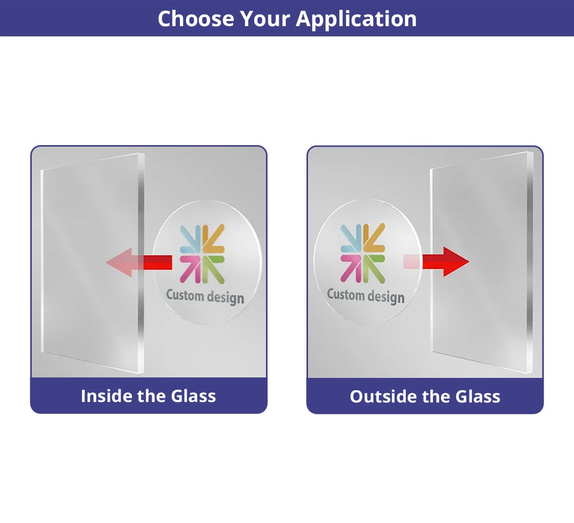 Die-Cut Clear Window Decals