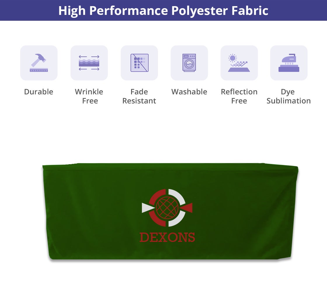 Fitted Table Covers - 4 Sided