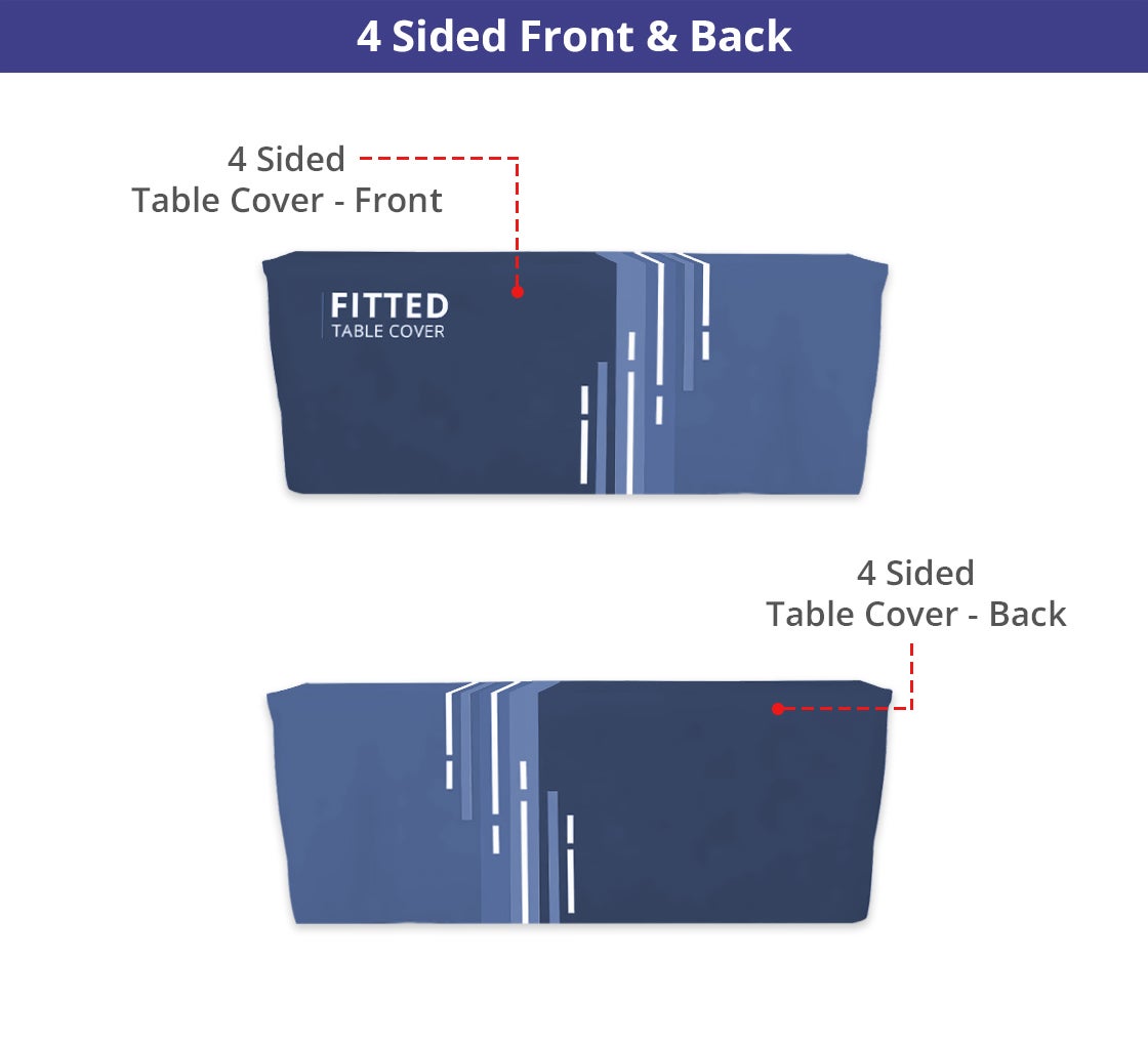 Fitted Table Covers - 4 Sided