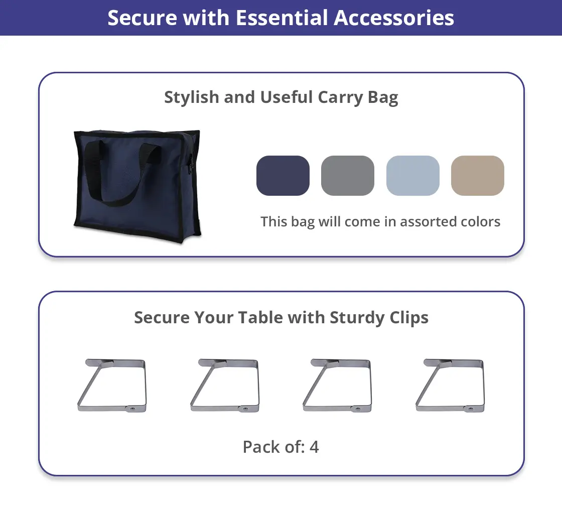 Pleated Table Covers