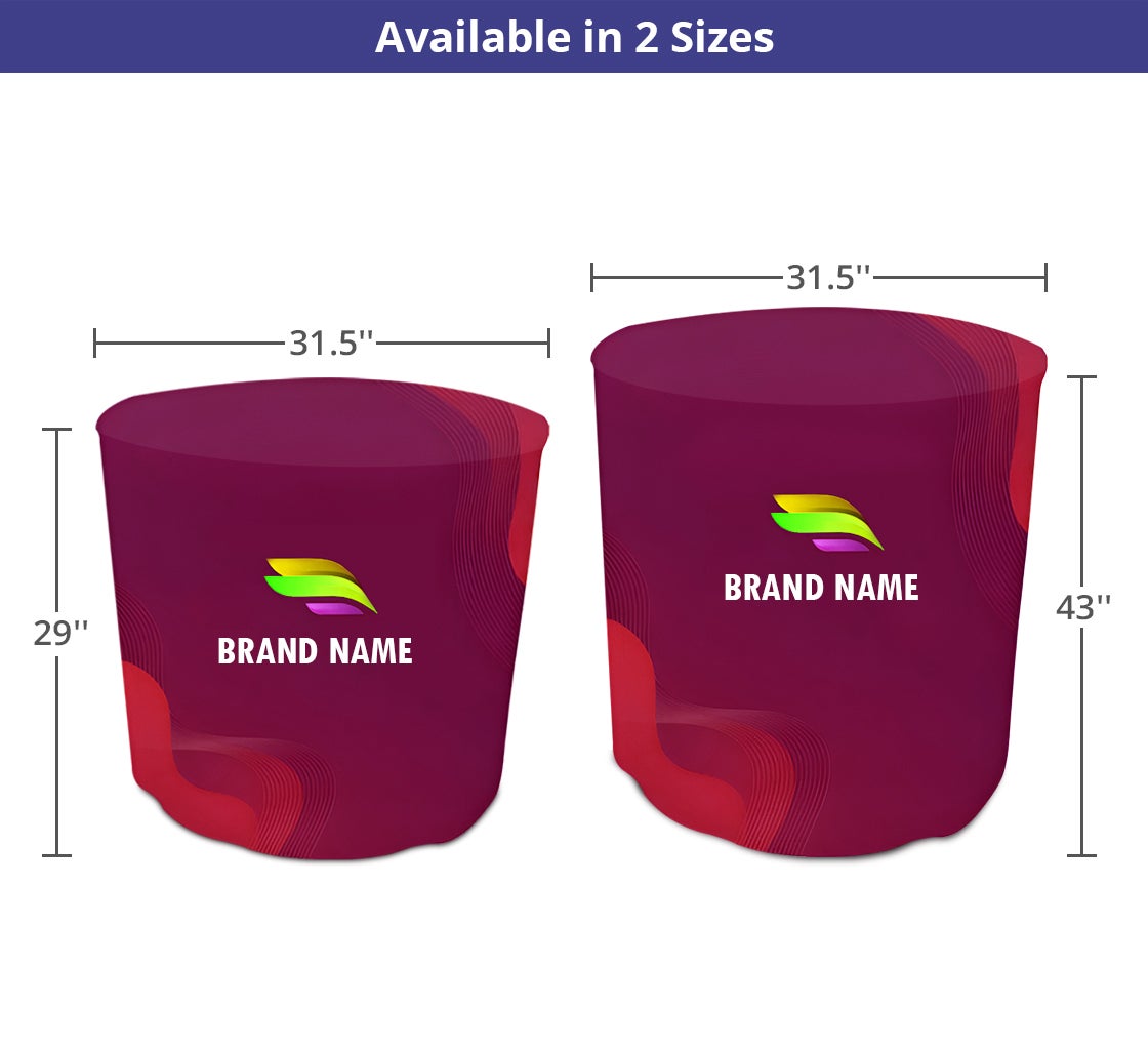 Round Fitted Table Covers