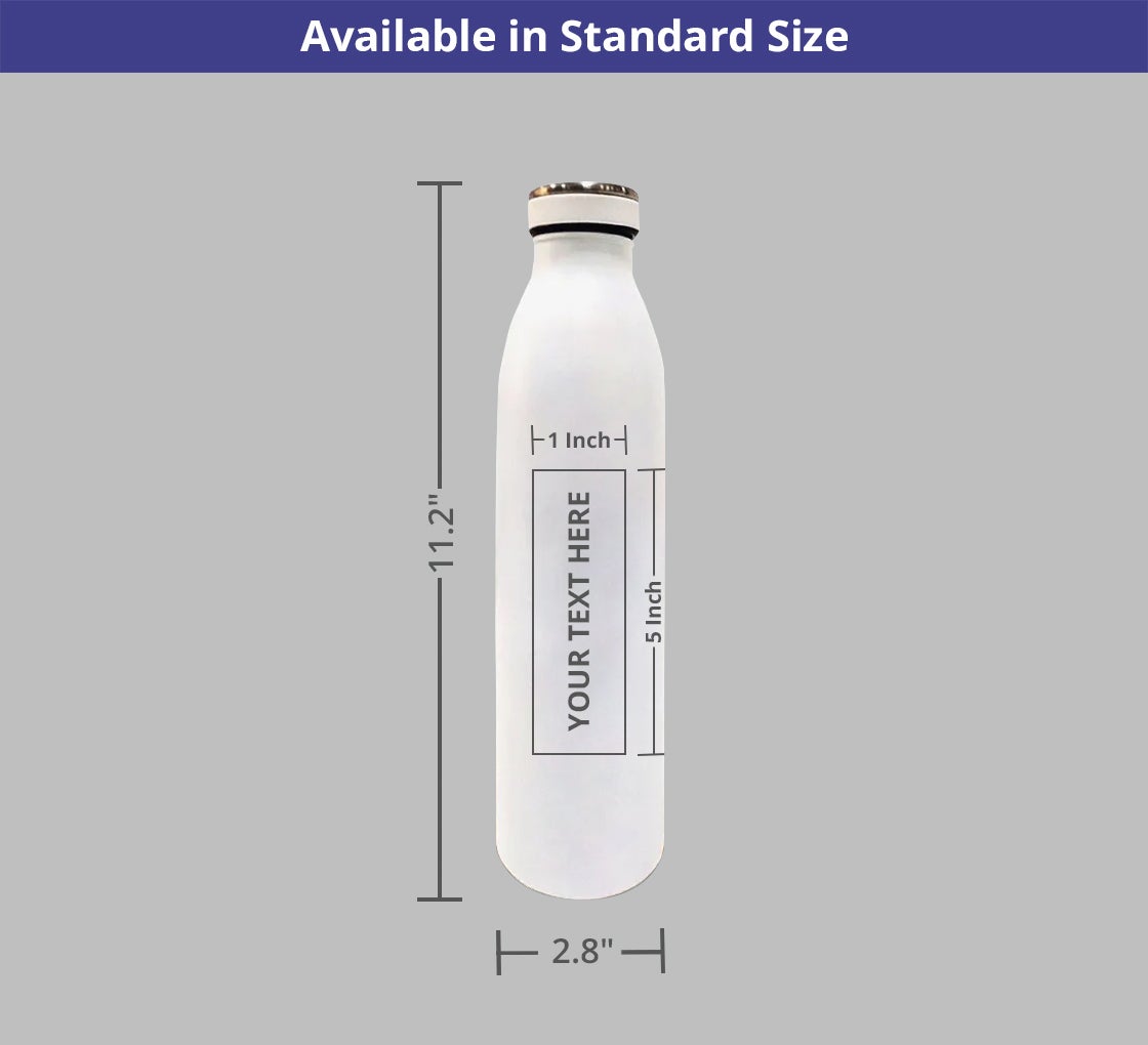 Personalized Cola Stainless Steel Insulated Water Bottle