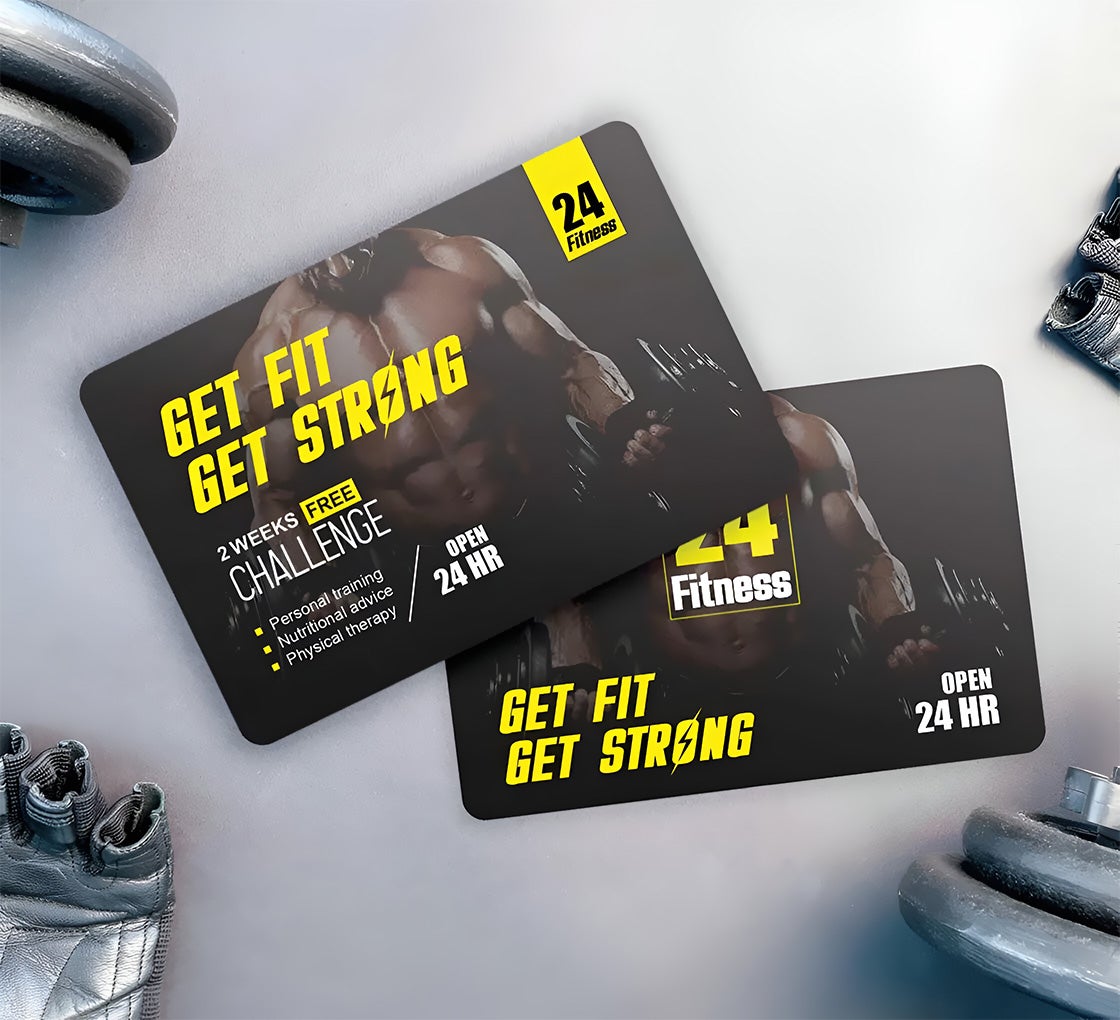 Die-Cut Business Flyers