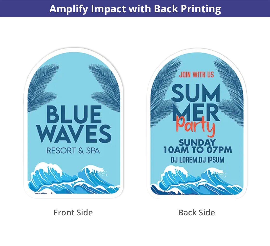 Half Circle Side Business Flyers