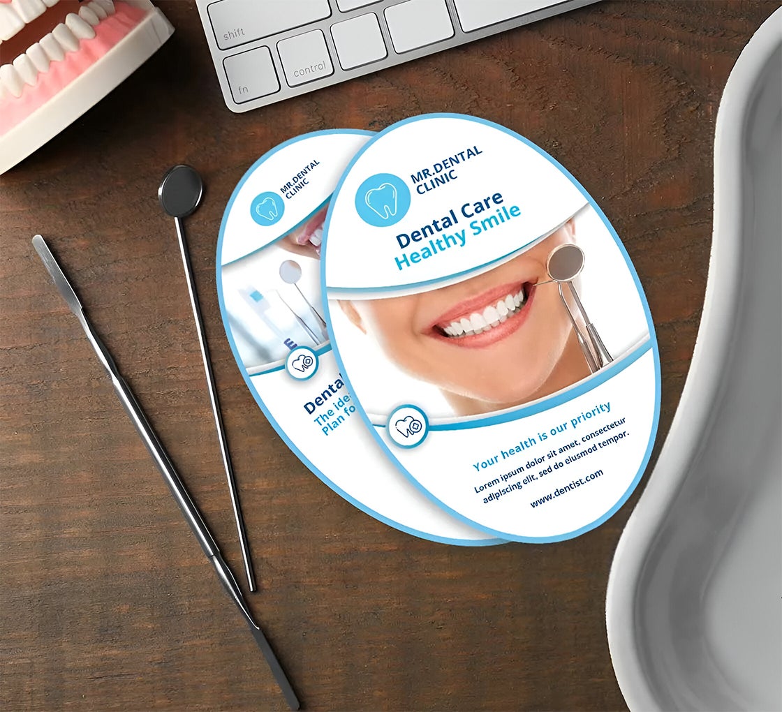 Oval Business Flyers