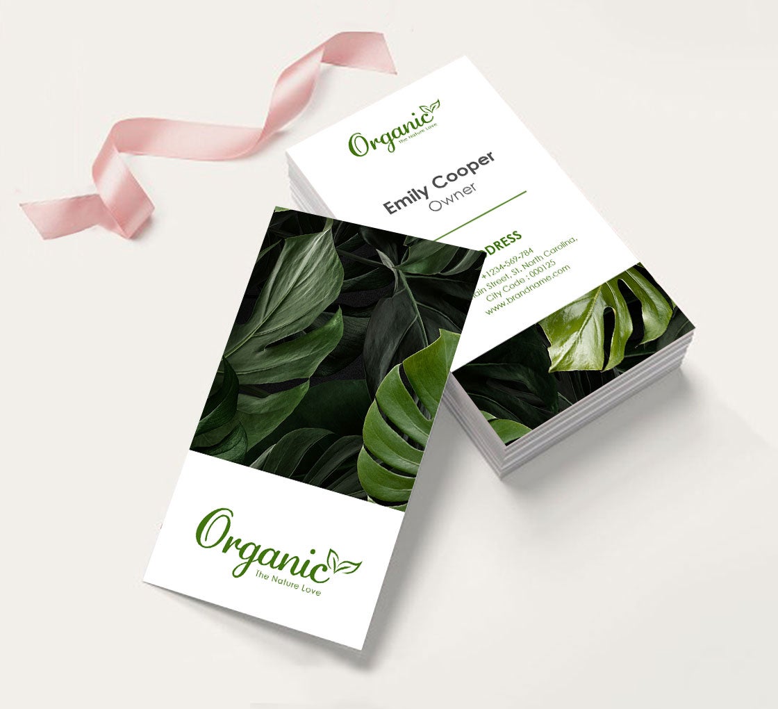 Custom Business Cards - Vertical
