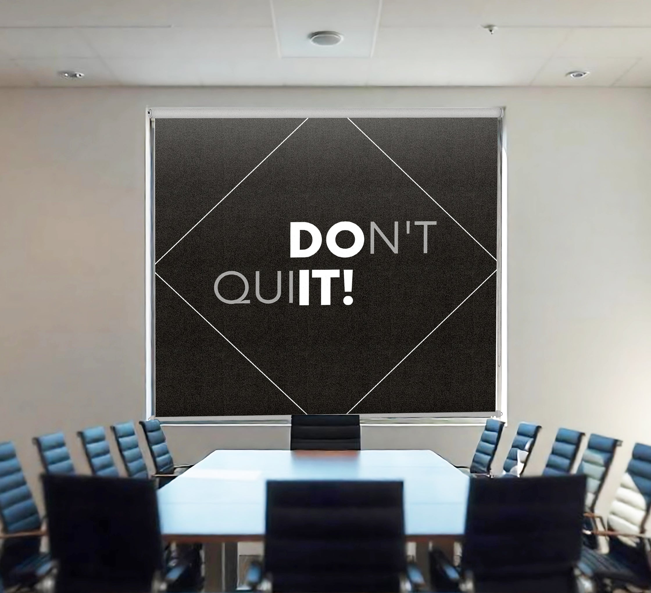 Custom Graphic Roller Shades - Blackout