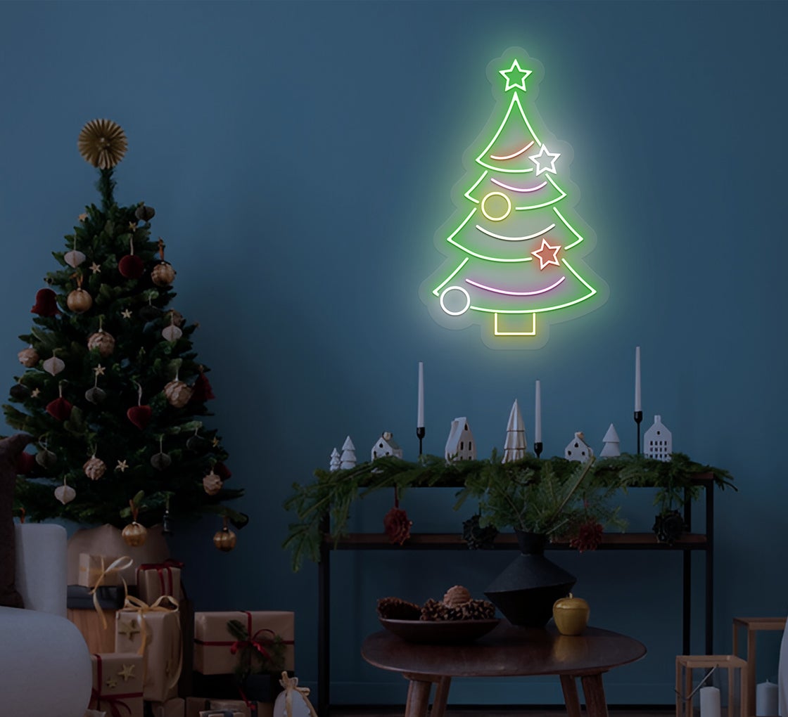 Christmas Tree Neon Sign