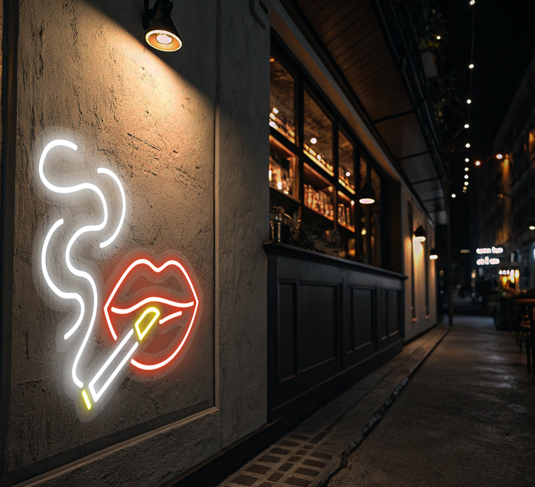 Cigarette Neon Sign