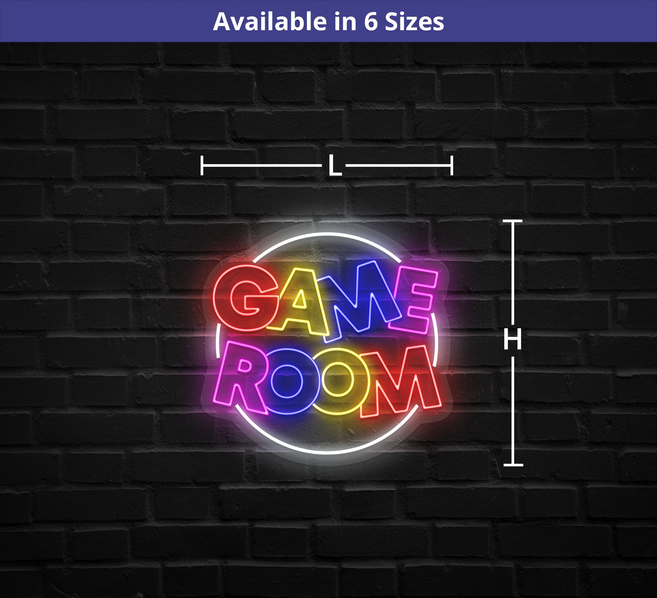 Game Room Neon Sign