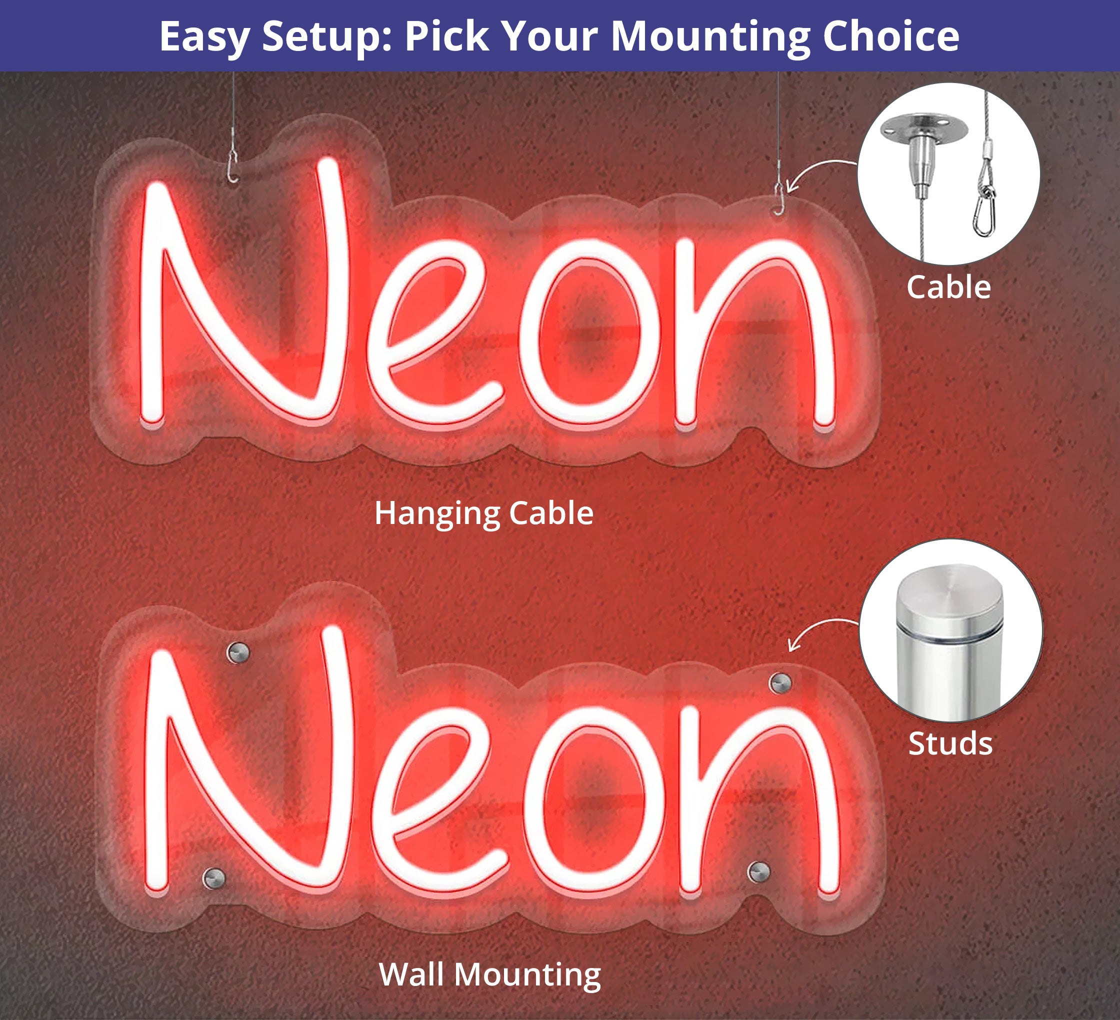 Happy Birthday Neon Signs