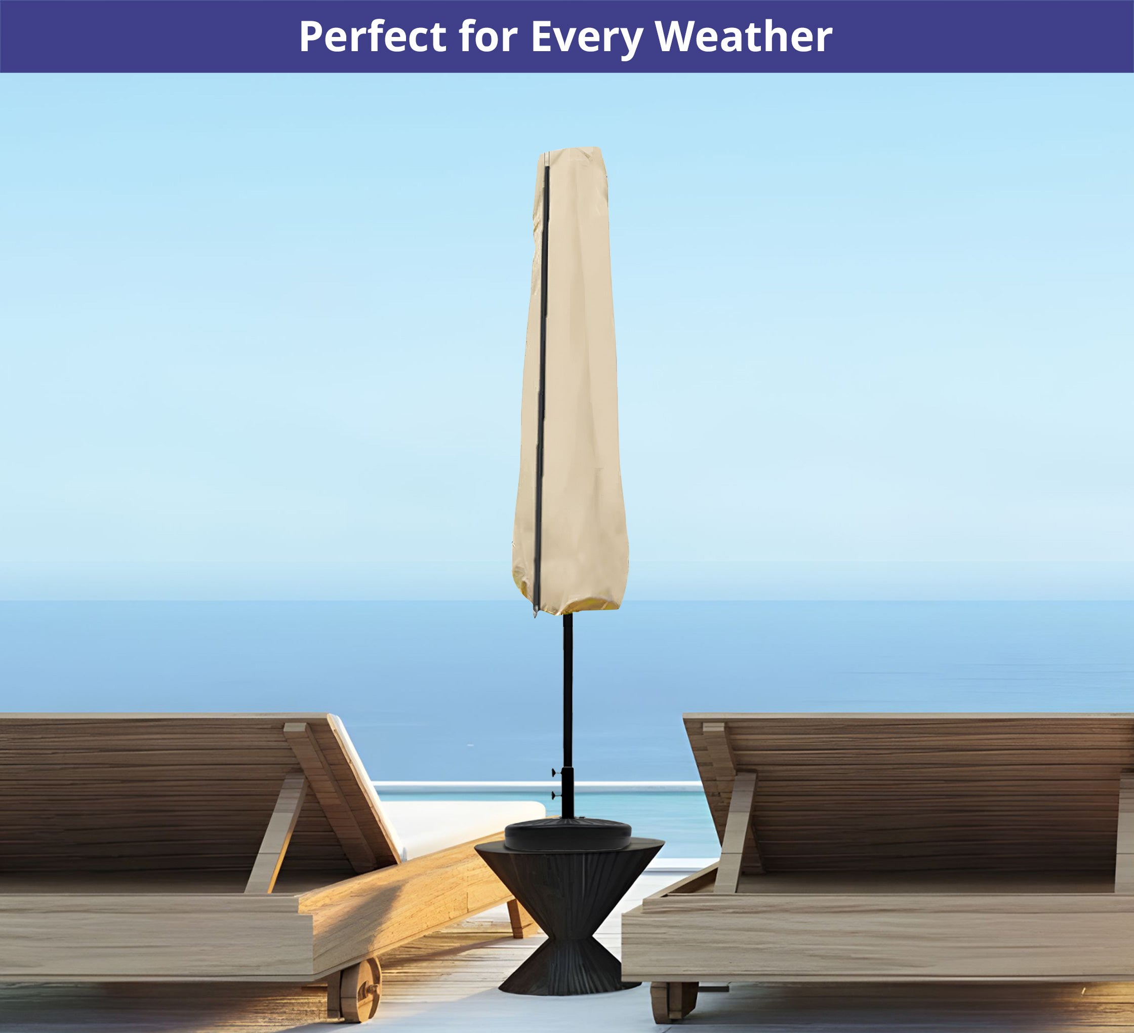 Solid Outdoor Umbrella