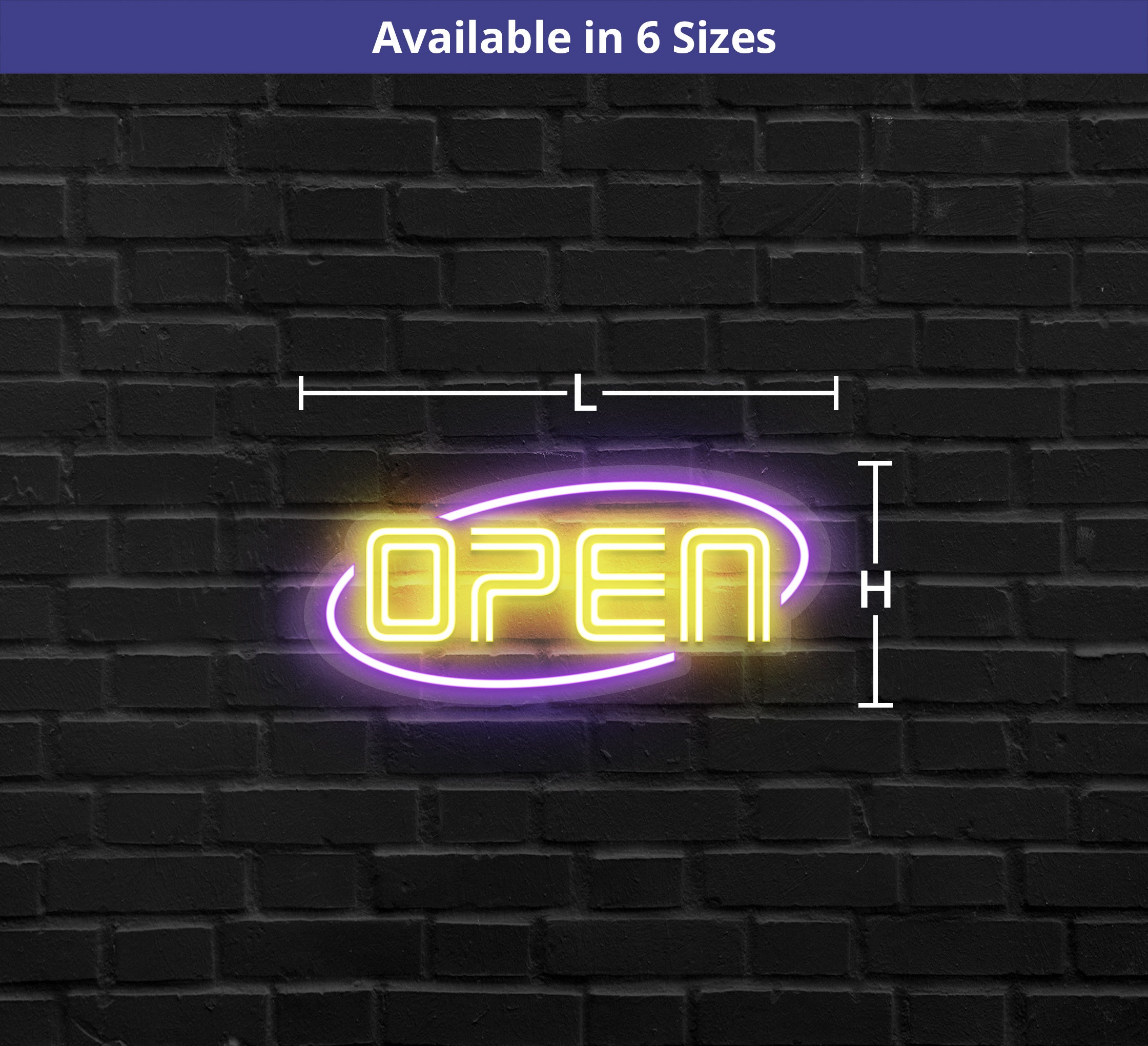 Open Neon Sign