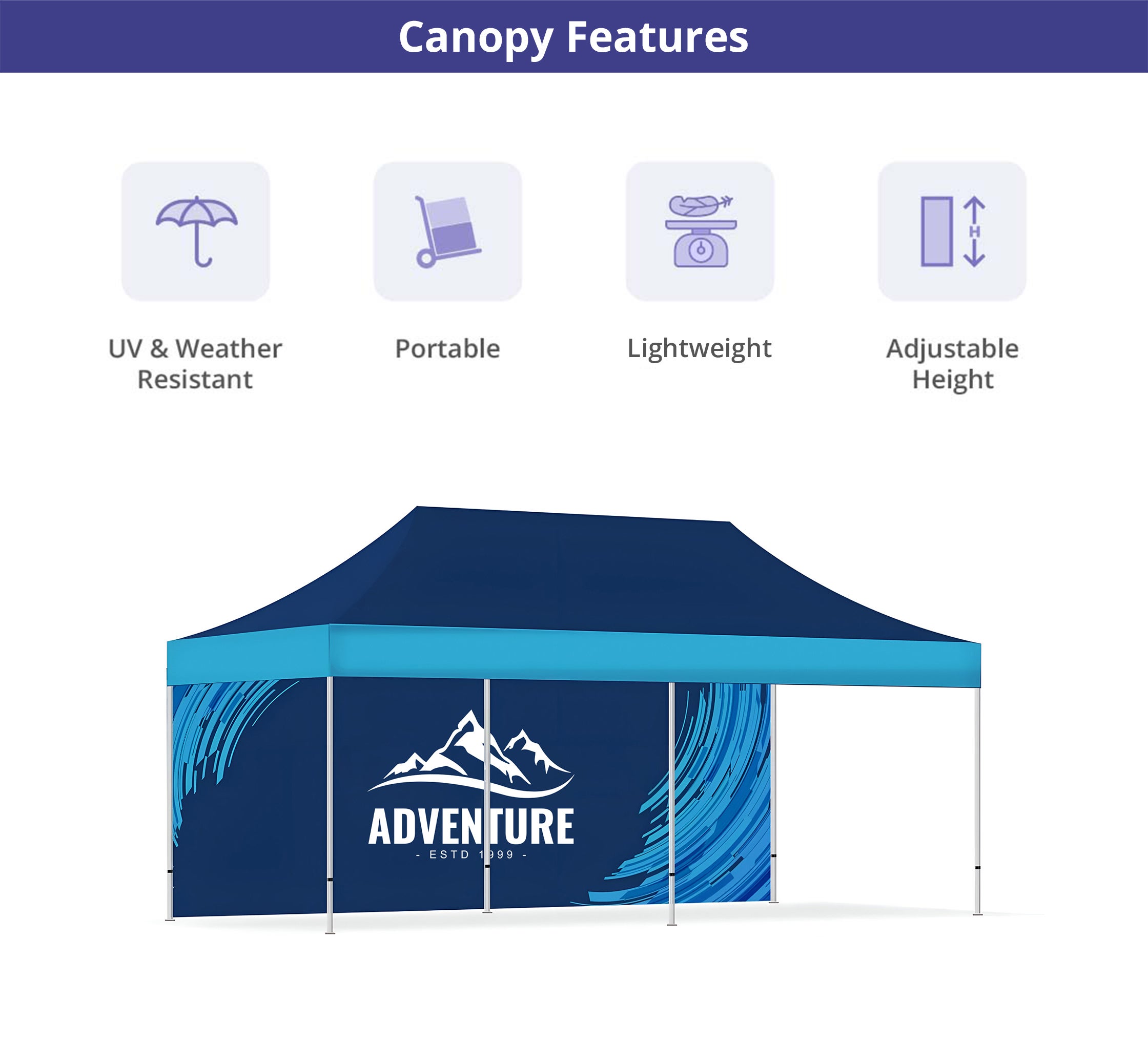 Display Package for 20 Ft x 10 Ft Trade Show Booth