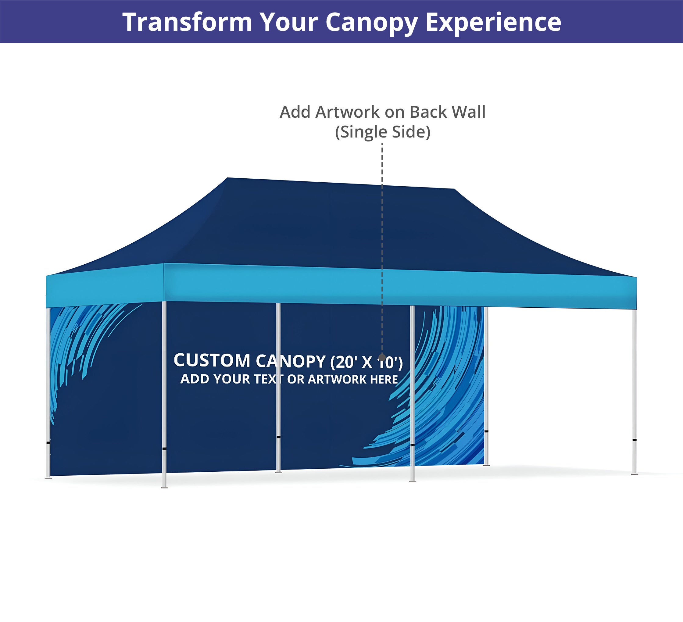Display Package for 20 Ft x 10 Ft Trade Show Booth