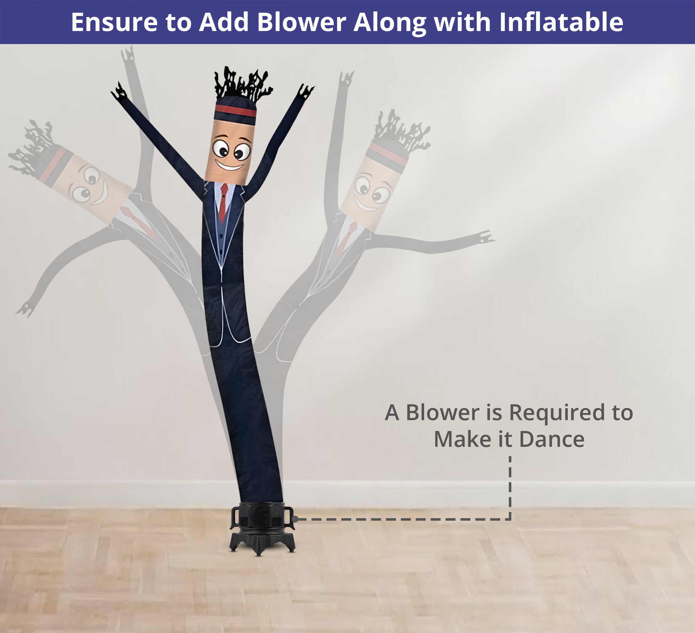 Tuxedo Inflatable Tube Man