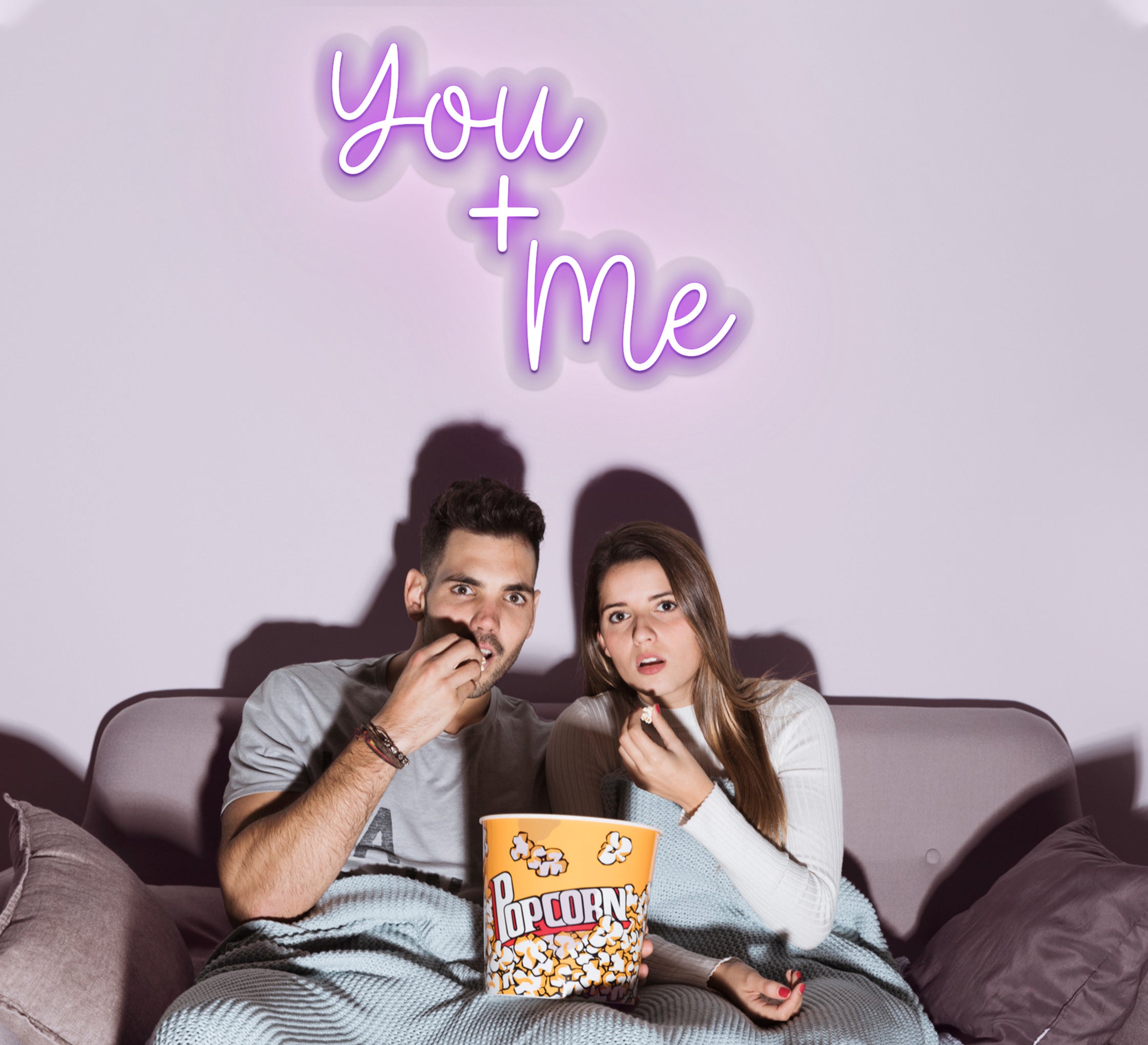 You & Me Neon Sign