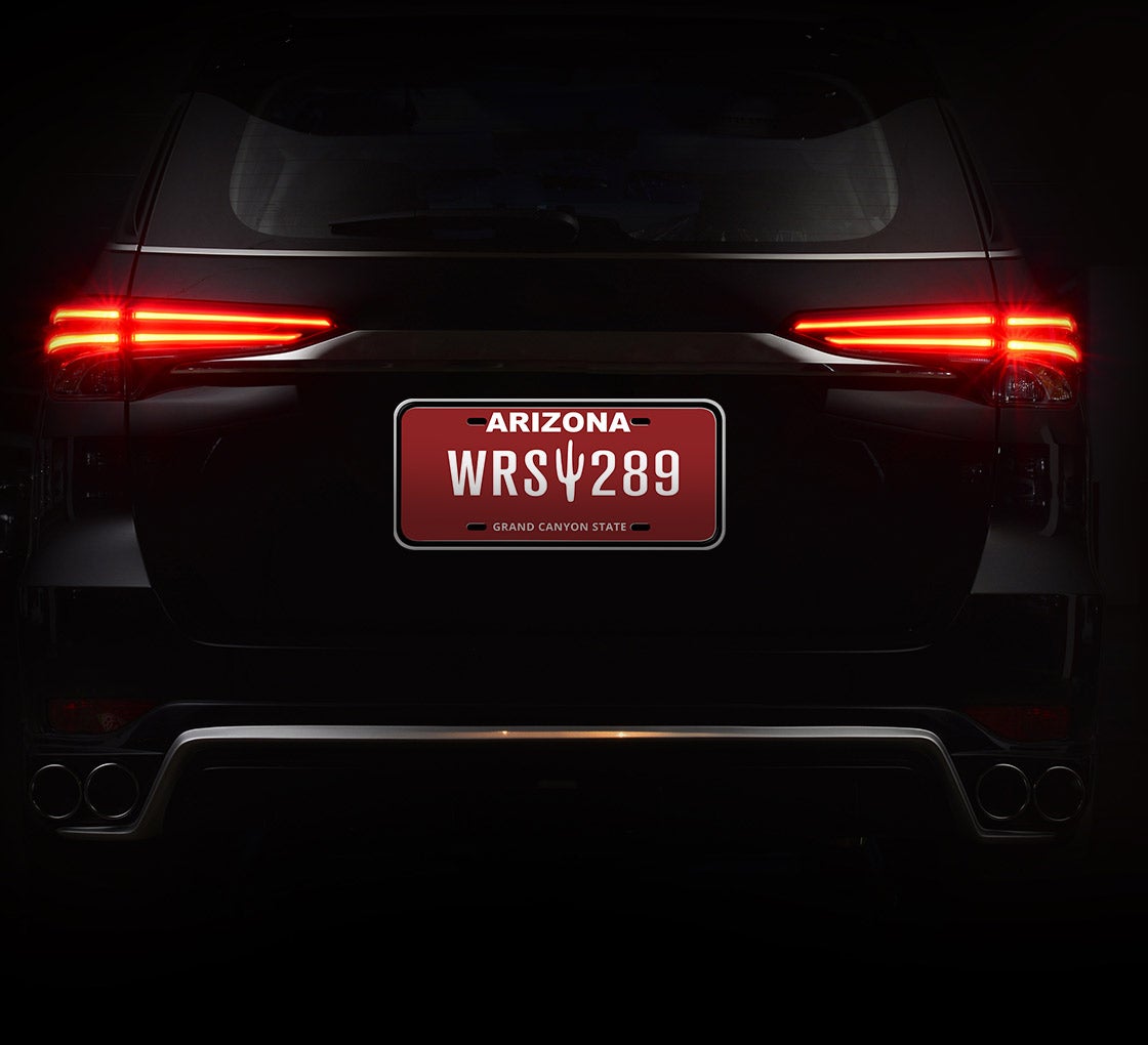 Reflective Arizona License Plates