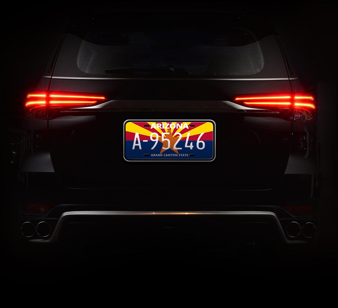 Reflective Arizona License Plates