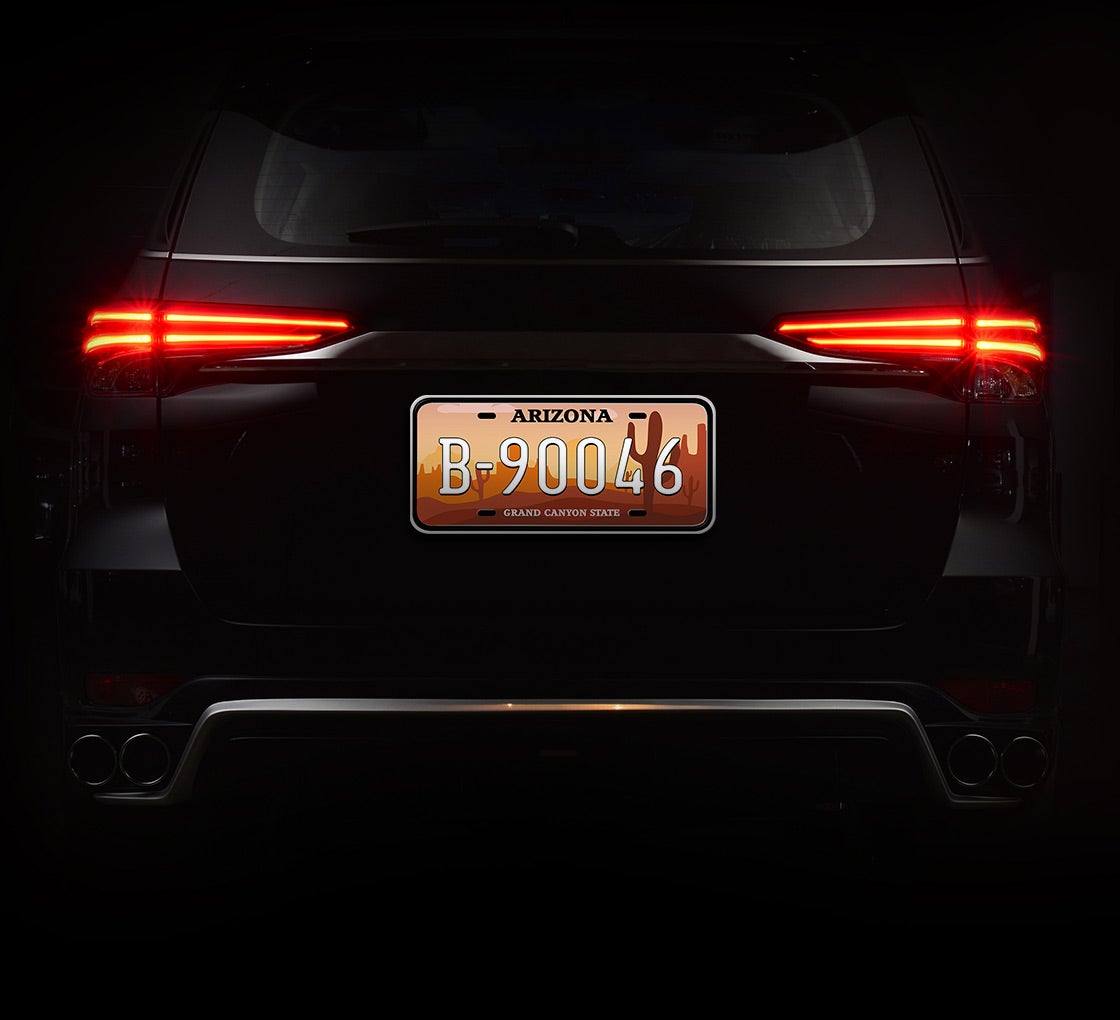 Reflective Arizona License Plates