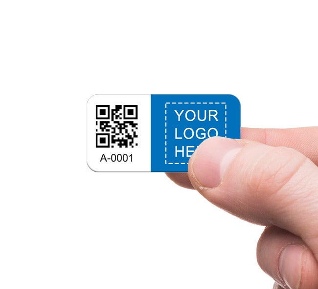 Plastic Asset Labels - Premium lamination