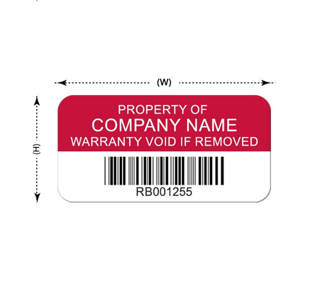 Tamper-Proof Void Asset Labels