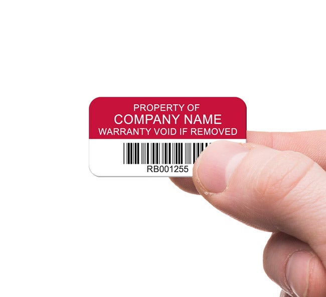 Tamper-Proof Void Asset Labels