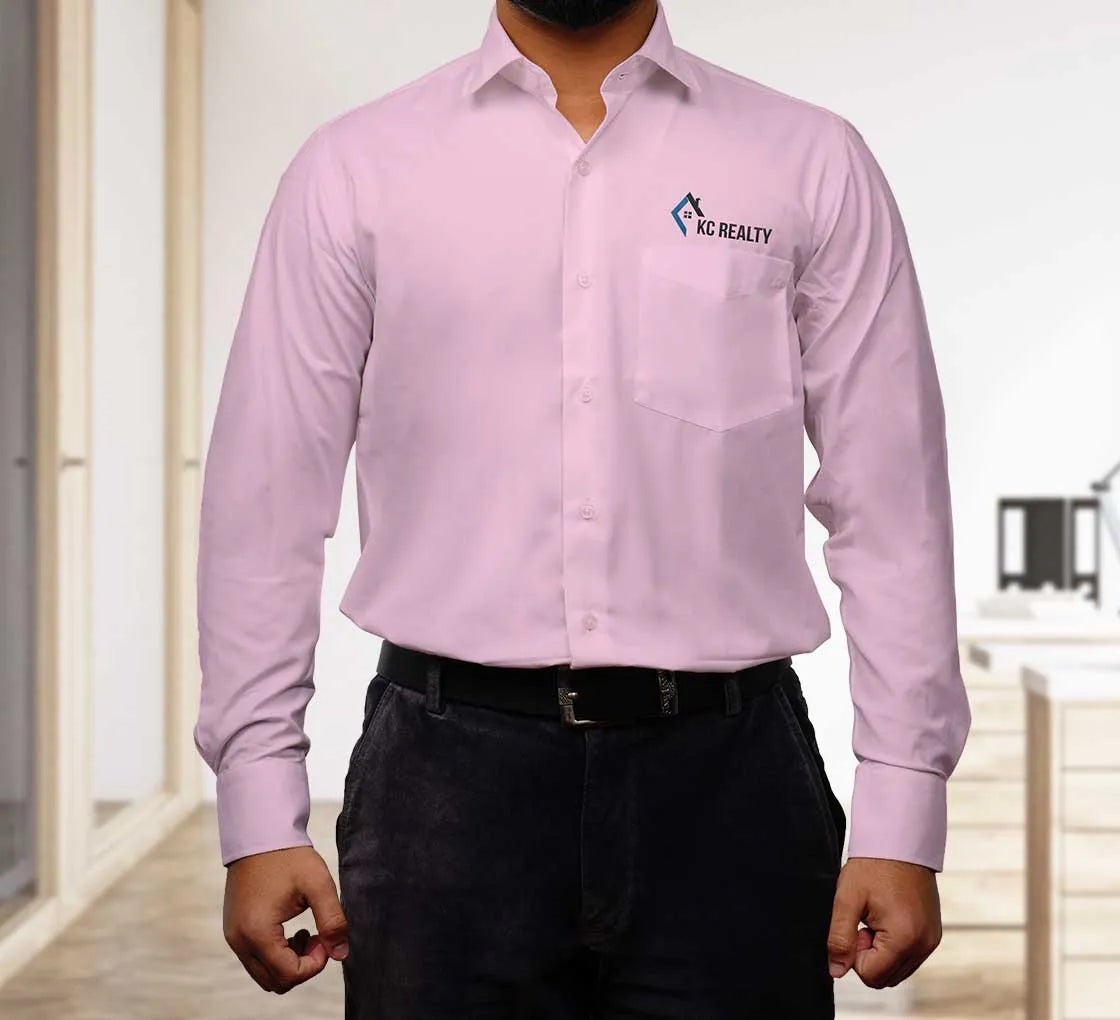 Custom Dress Shirt – Pink