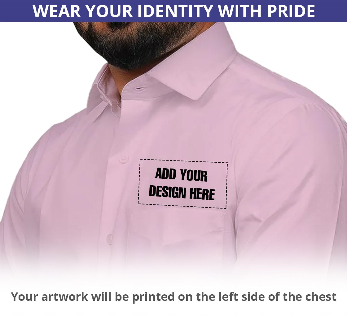Custom Dress Shirt – Pink