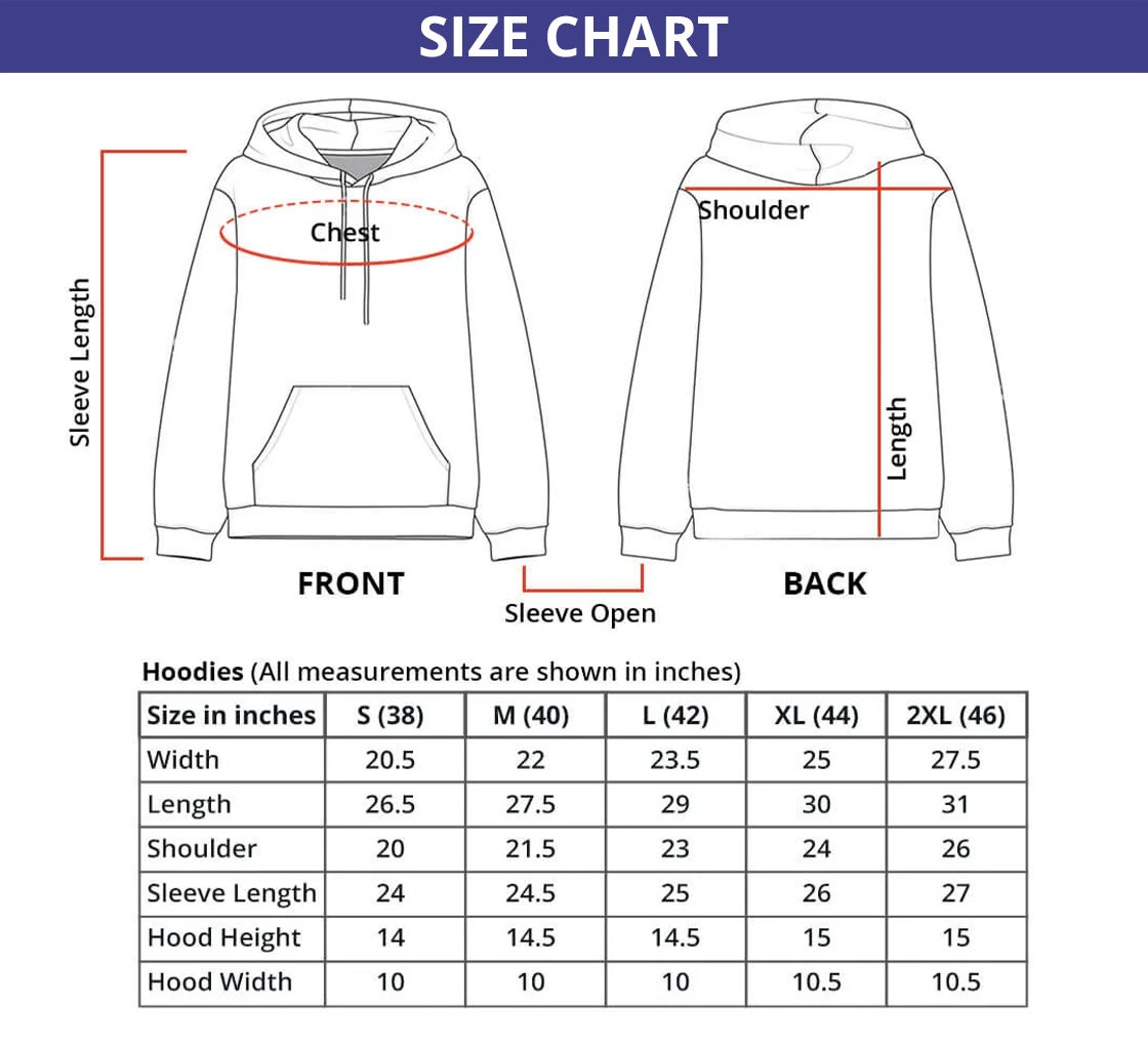 Men's Hoodies - Printed