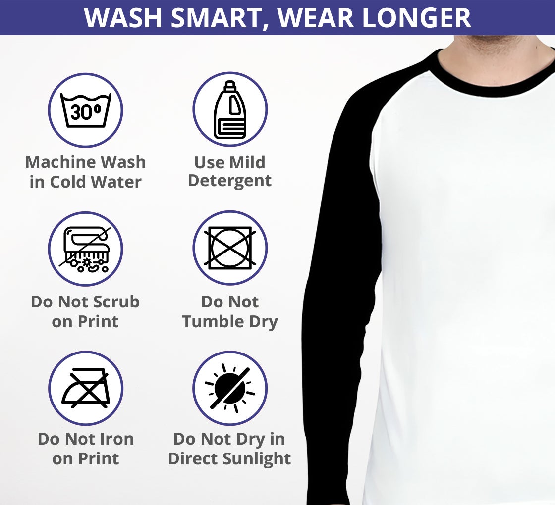 Men's Raglan T-Shirt - Long Sleeves 