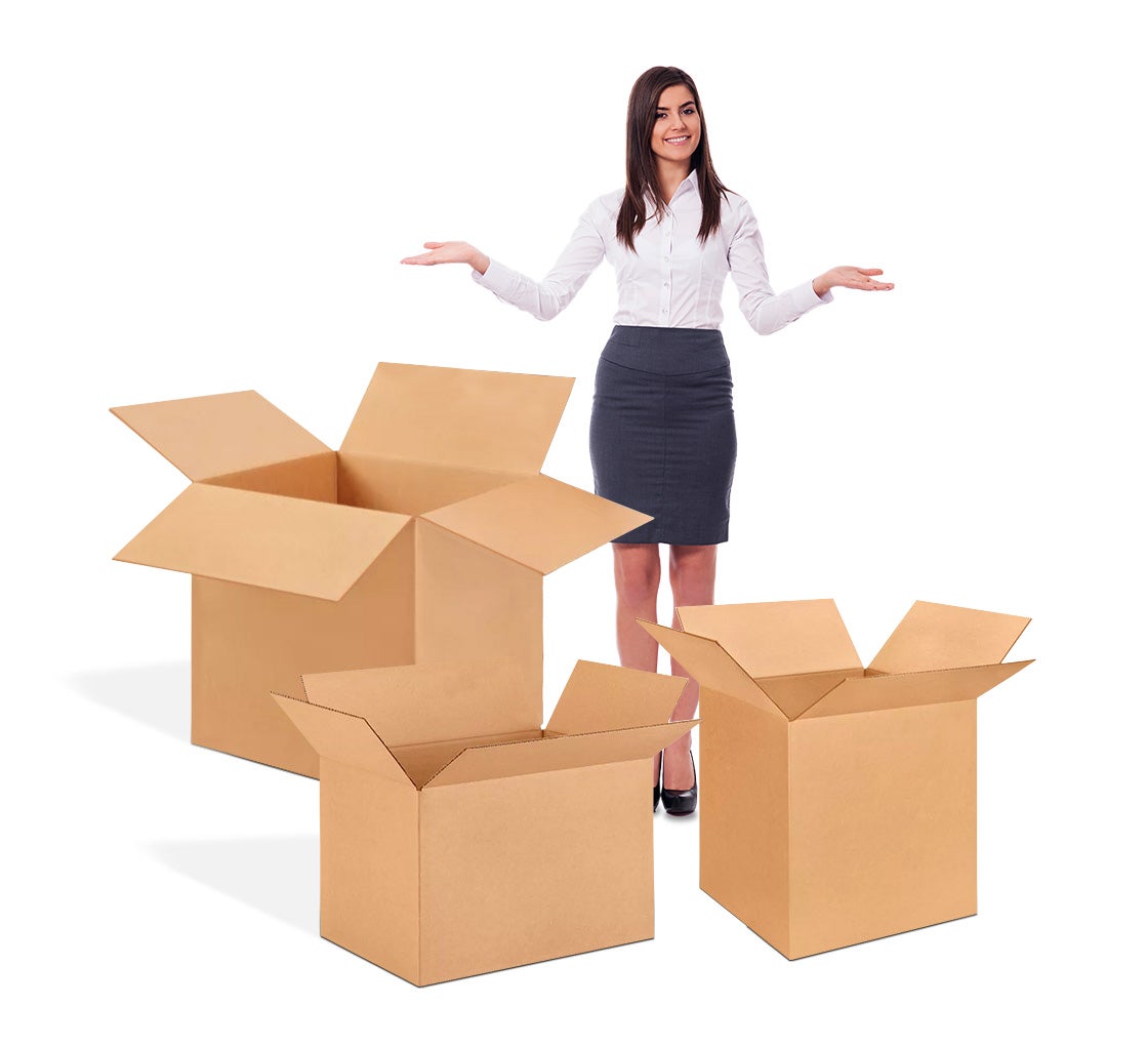 Shipping Boxes - Brown