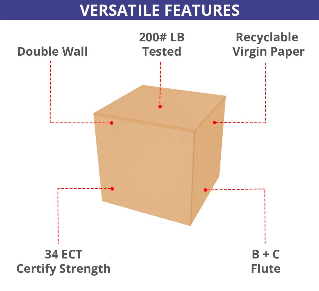 Shipping Boxes - Brown