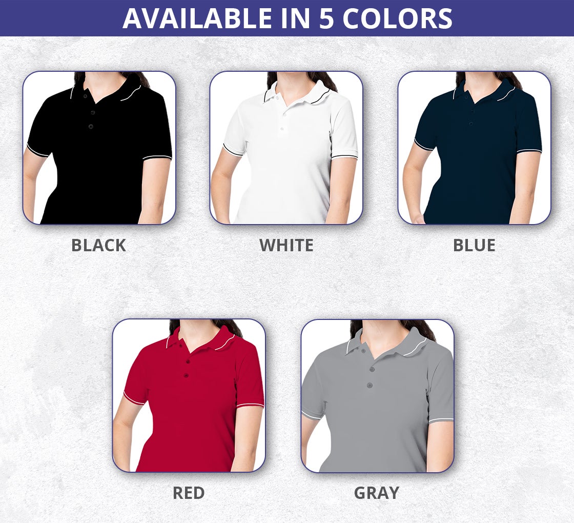 Women's Polo Shirt – Embroidered